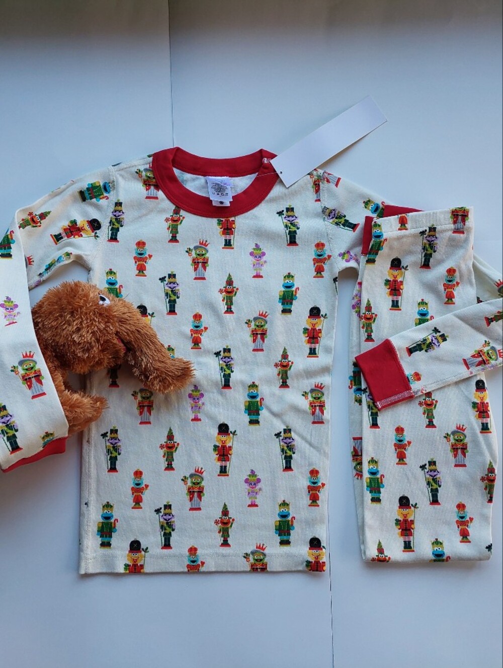 HA NWT Sesame Street Nutcracker  Pajamas